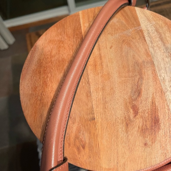 Salvatore Ferragamo Salmon Leather Ruched Hobo Bag [GG-21B247] - Picture 7 of 16